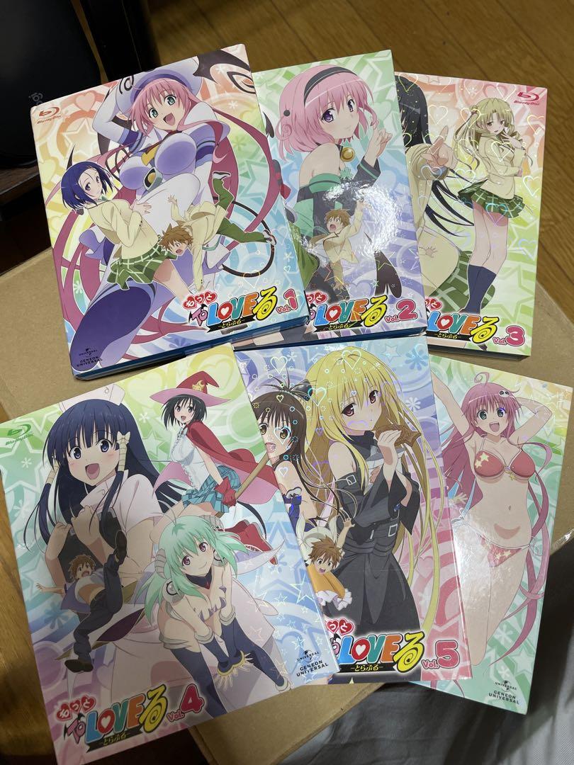 もっとTo LOVEる 初回 版 Blu-ray全巻セット