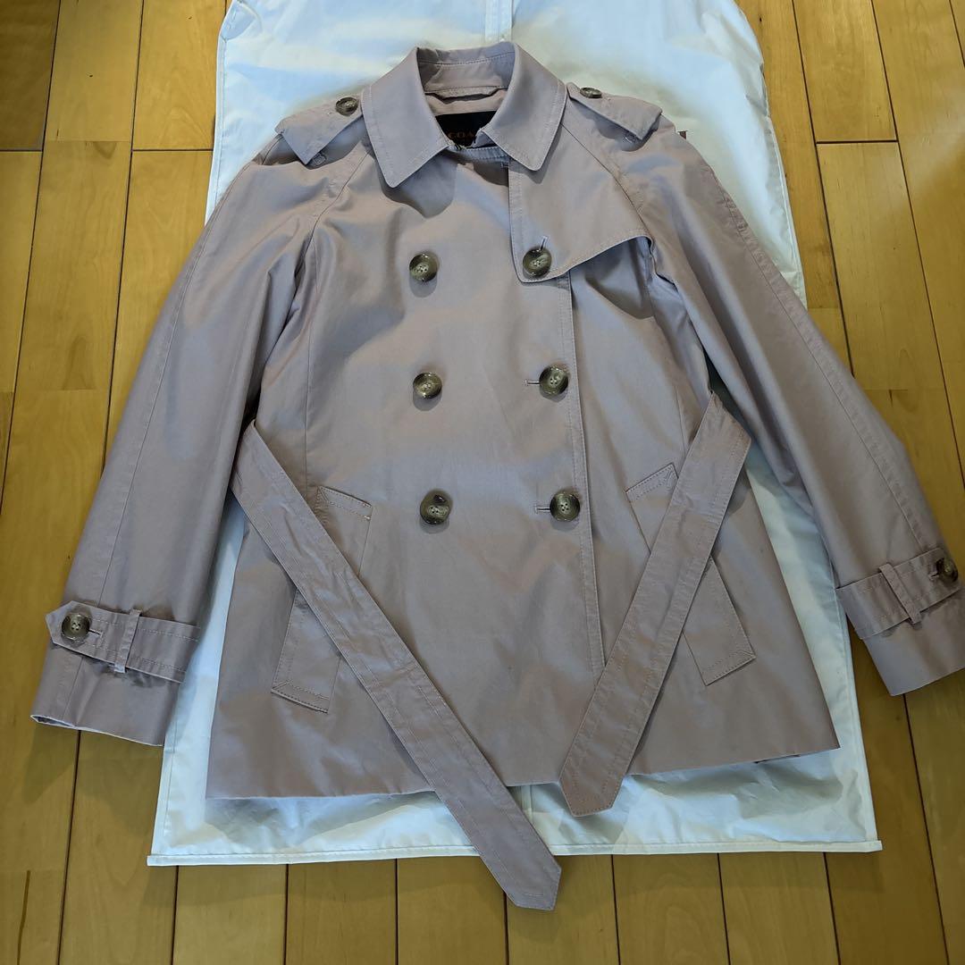 COACH 【中古】COACH コーチ コート レディース トレンチコート