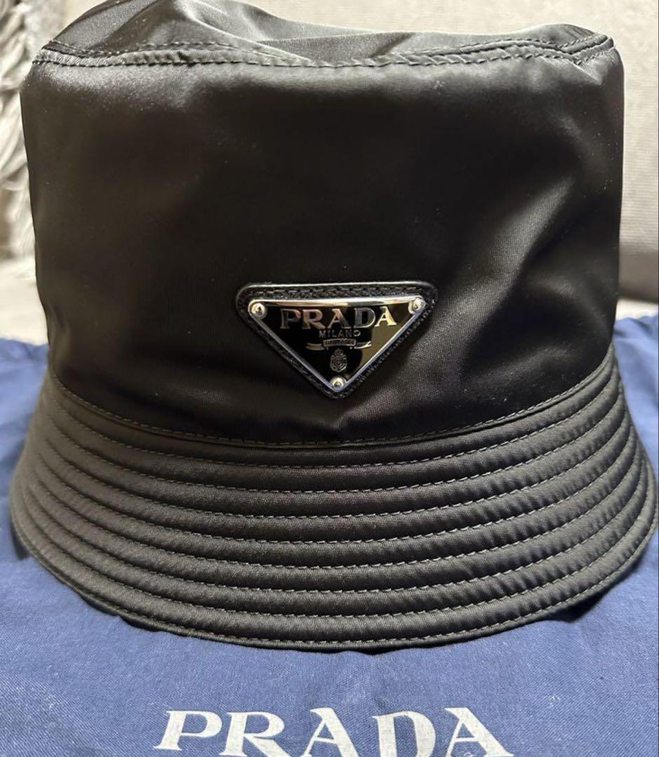(美品) PRADA バケットハットXL (希少サイズ)