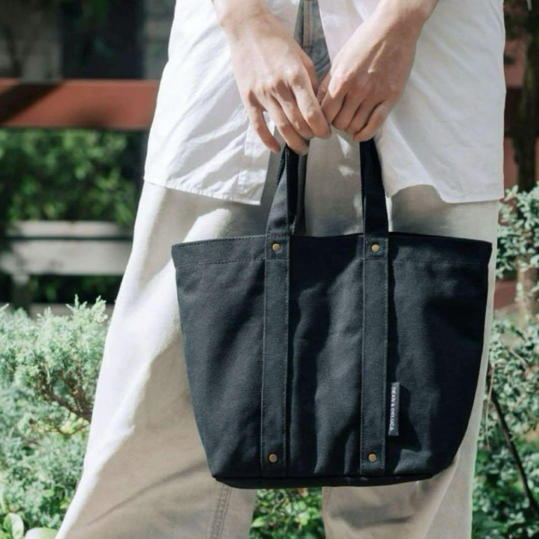 DEAN & DELUCA コットントートバッグ ブラック S