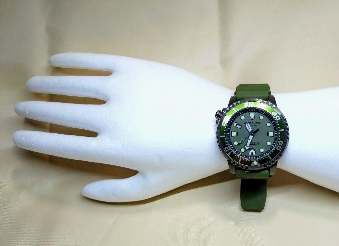 美品　　CITIZENプロマスター 　　　　　E168-S129061