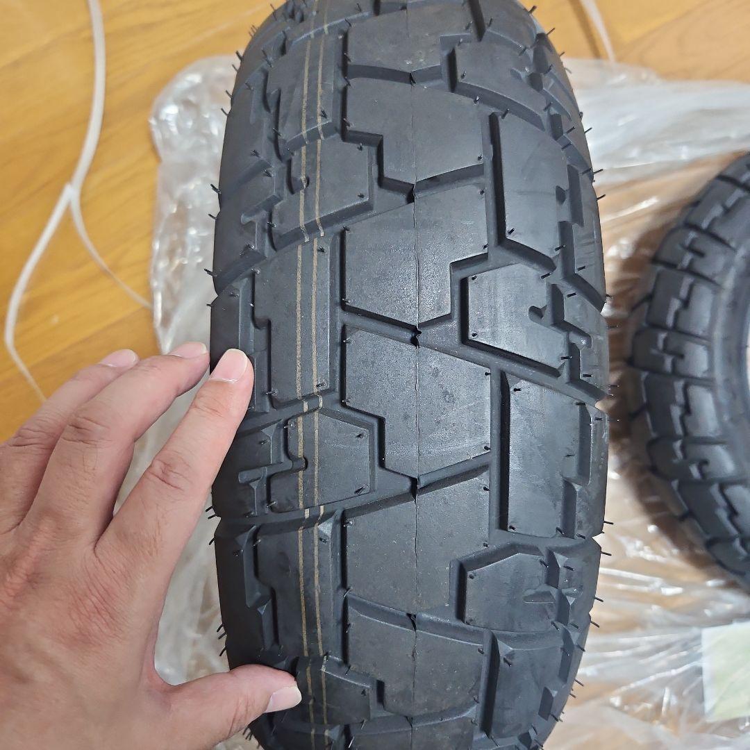 モンキー125　タイヤ　ビーラバー　前後セット　バリ山
