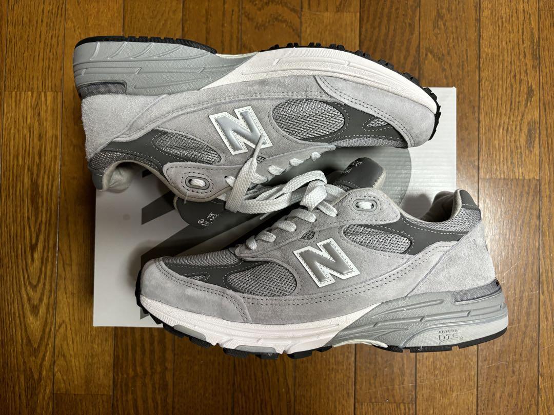 New Balance 993 グレー スニーカー 27.5