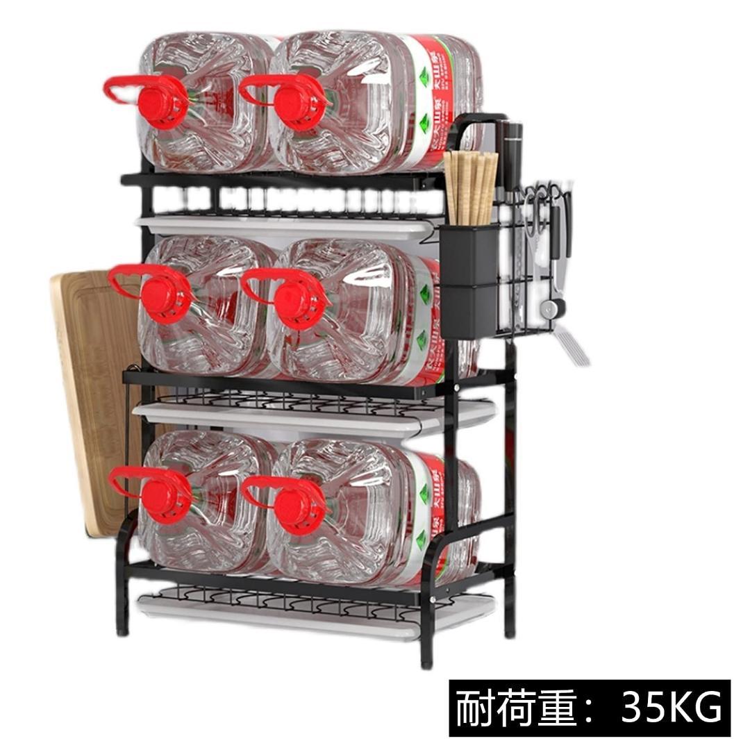 3段食器水切りラック -