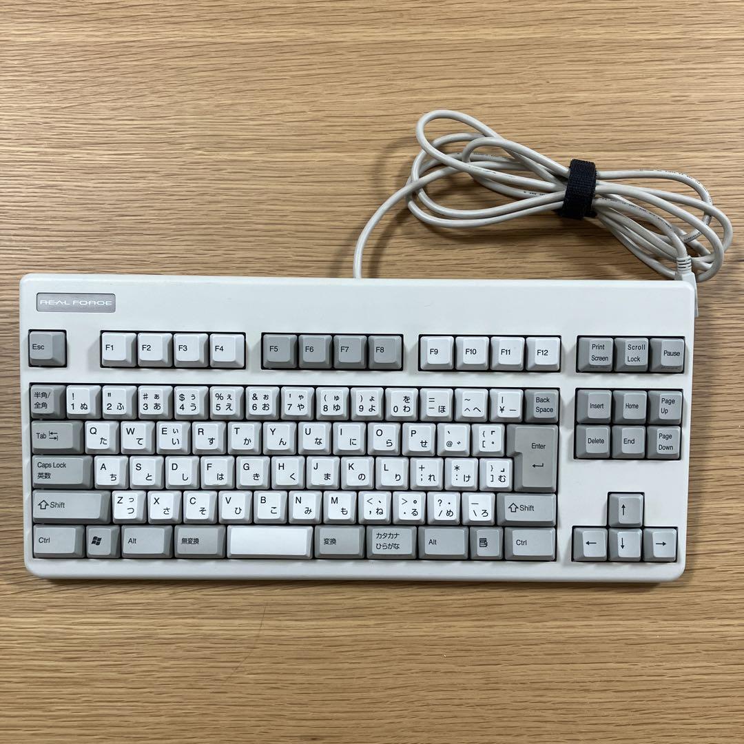 Topre Realforce 91U 日本語キーボード 本体 東プレ Realforce 91U ついに手に入れた最高の打ち心地！Macでの