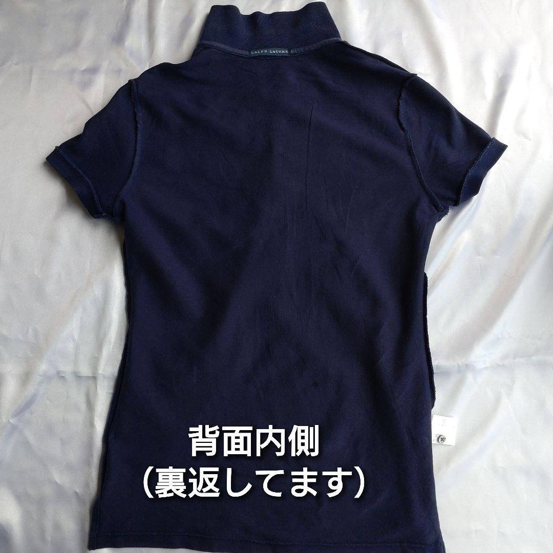 ラルフローレン 希少 ブラック ワッペン ポニー刺繍 総柄 ポロシャツ Lサイズ 希少サイズ】ポロラルフローレン ポロシャツ ビッグ刺繍ポニー