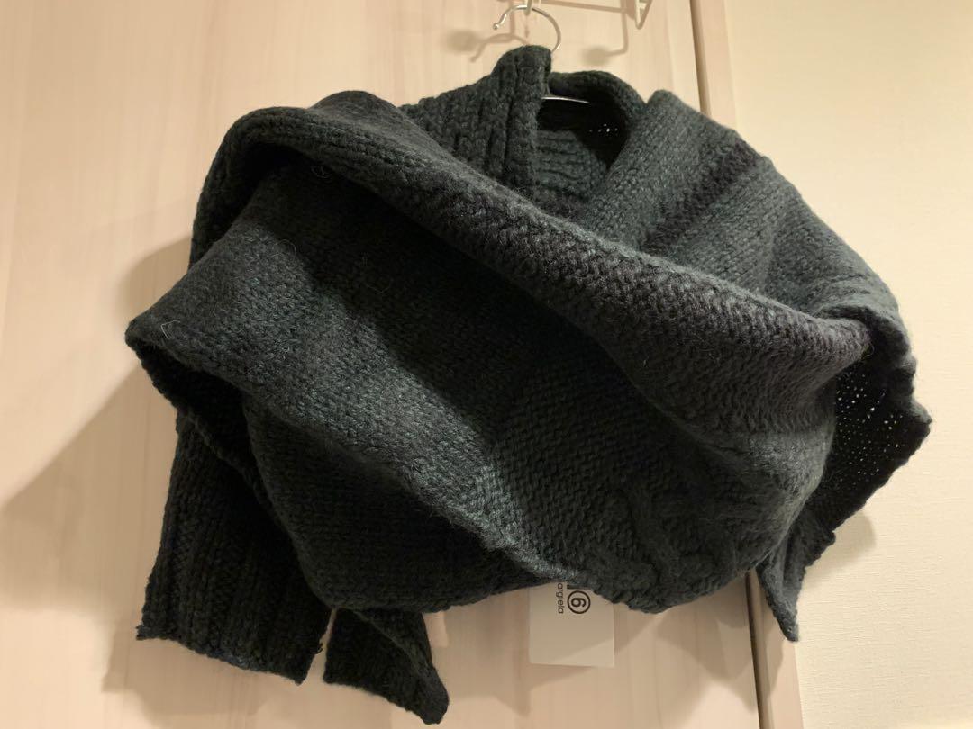 レビュー高評価の商品 MM6 Maison Margiela ウールストール マフラー ユニセックス 小物