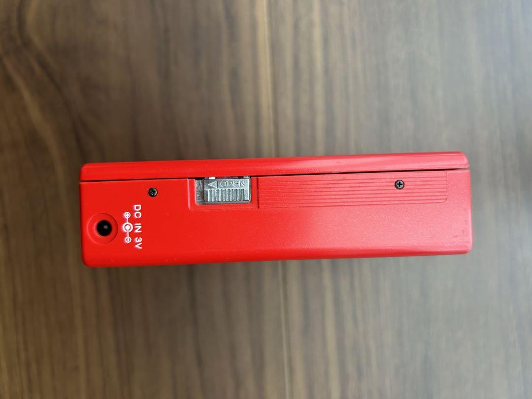 SONY WALKMAN II カセットウォークマン 赤