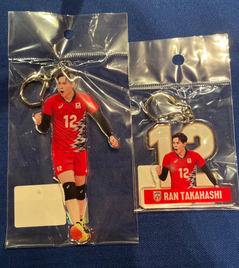 髙橋藍 VNL 千葉 男子バレー アクリルキーホルダー 2つセット
