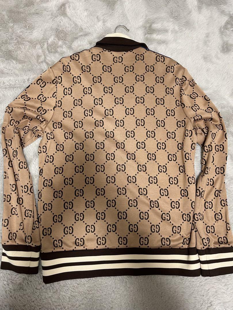 GUCCI GGロゴジャ−ジ　※ベージュXL