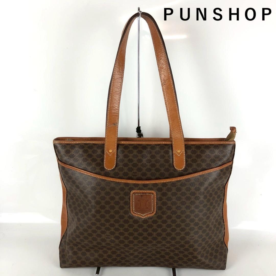 CELINE セリーヌ トートバッグ マカダム柄 ベージュ レディースブランド CELINE セリーヌ マカダム柄 トートバッグ レディース ブランド