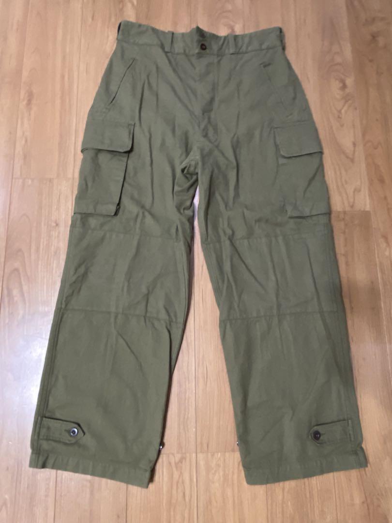 ⑦フランス軍 M-47 前期 カーゴパンツ 35サイズ（デッドストック）