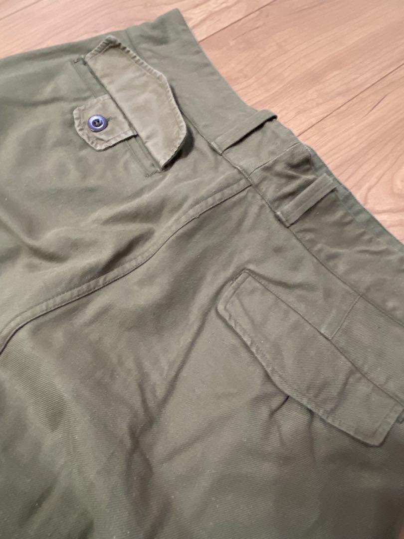 ⑦フランス軍 M-47 前期 カーゴパンツ 35サイズ（デッドストック）