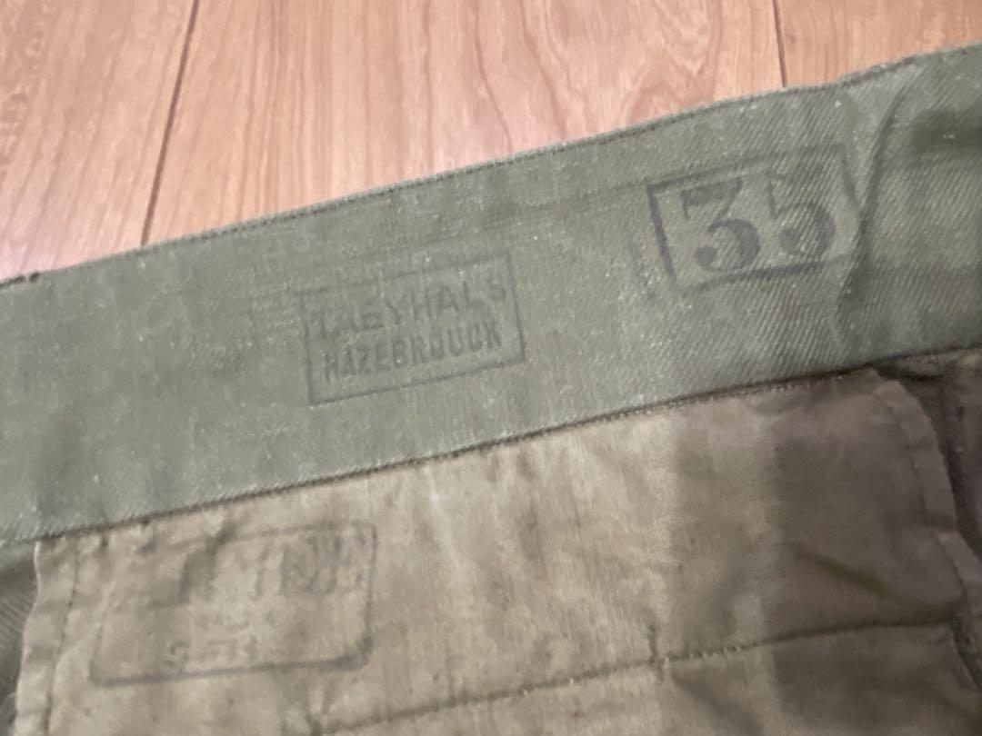 ⑦フランス軍 M-47 前期 カーゴパンツ 35サイズ（デッドストック）