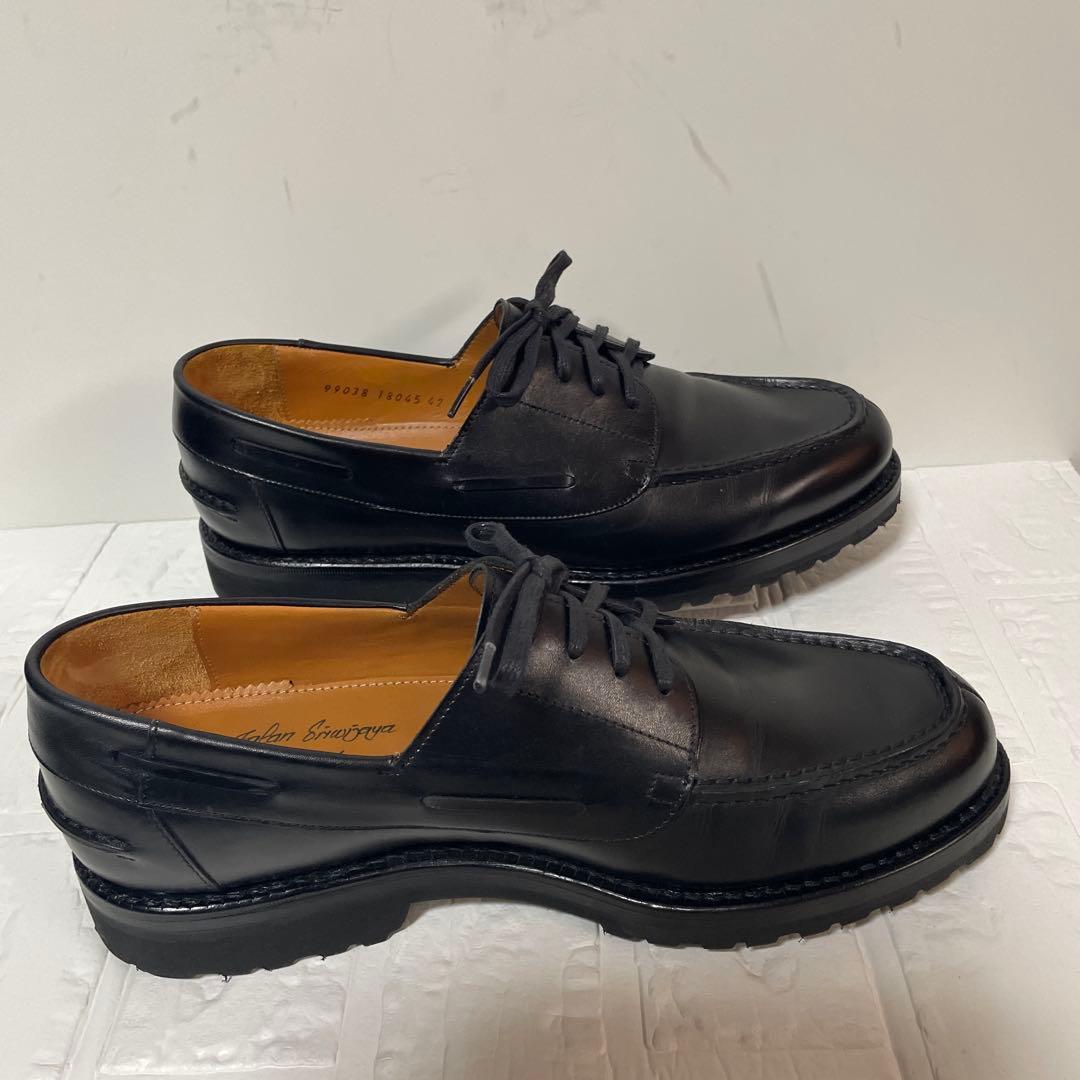 【ARROWS別注】ジャランスリワヤ4アイレットモカシンEU42(27cm )黒 【ARROWS別注】ジャランスリワヤ4アイレットモカシンEU42(27cm )黒