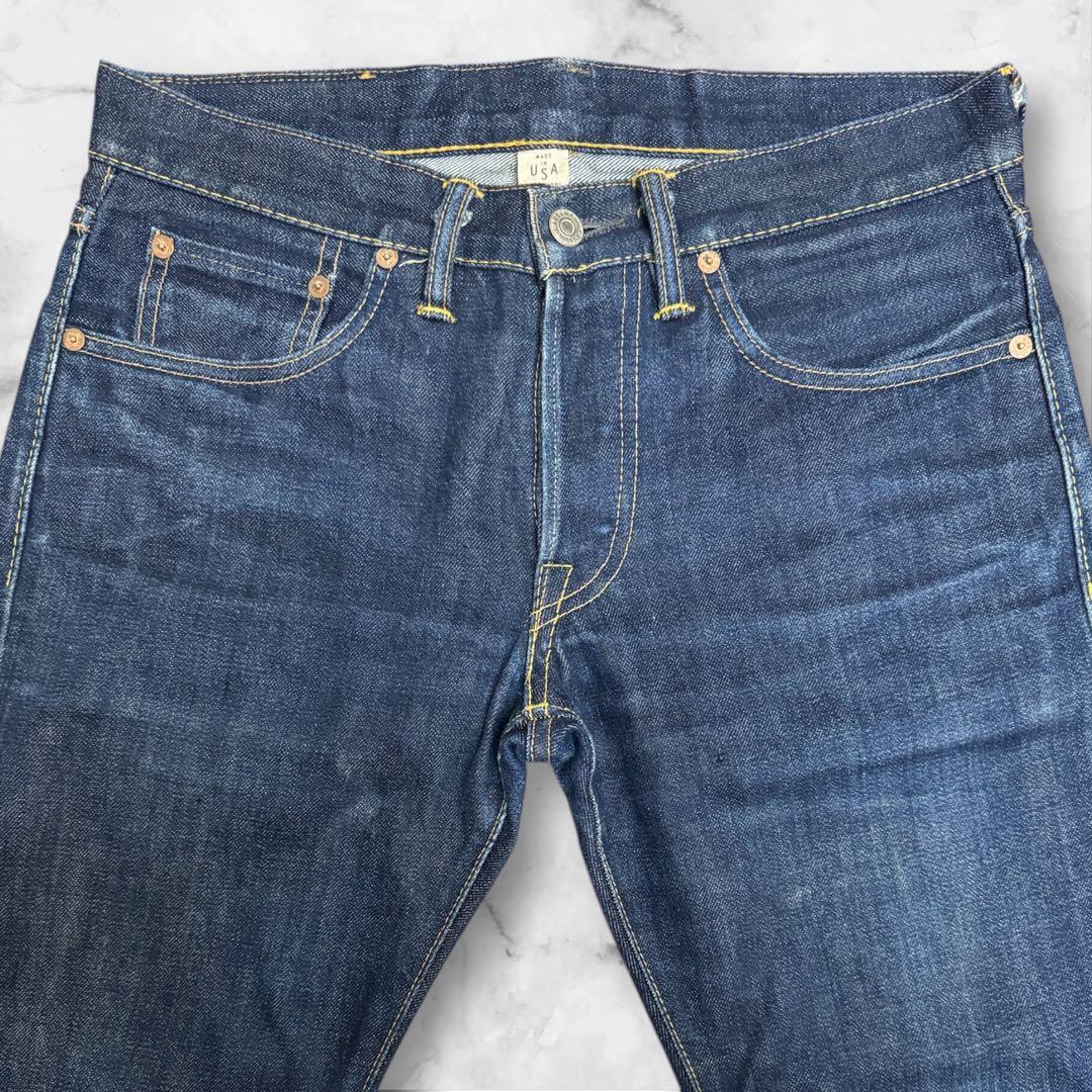 DOUBLE RL ダブルアールエル サルベージ デニムW28 L30【美品】 DOUBLE RL ダブルアールエル サルベージ デニムW28 L30【美品】