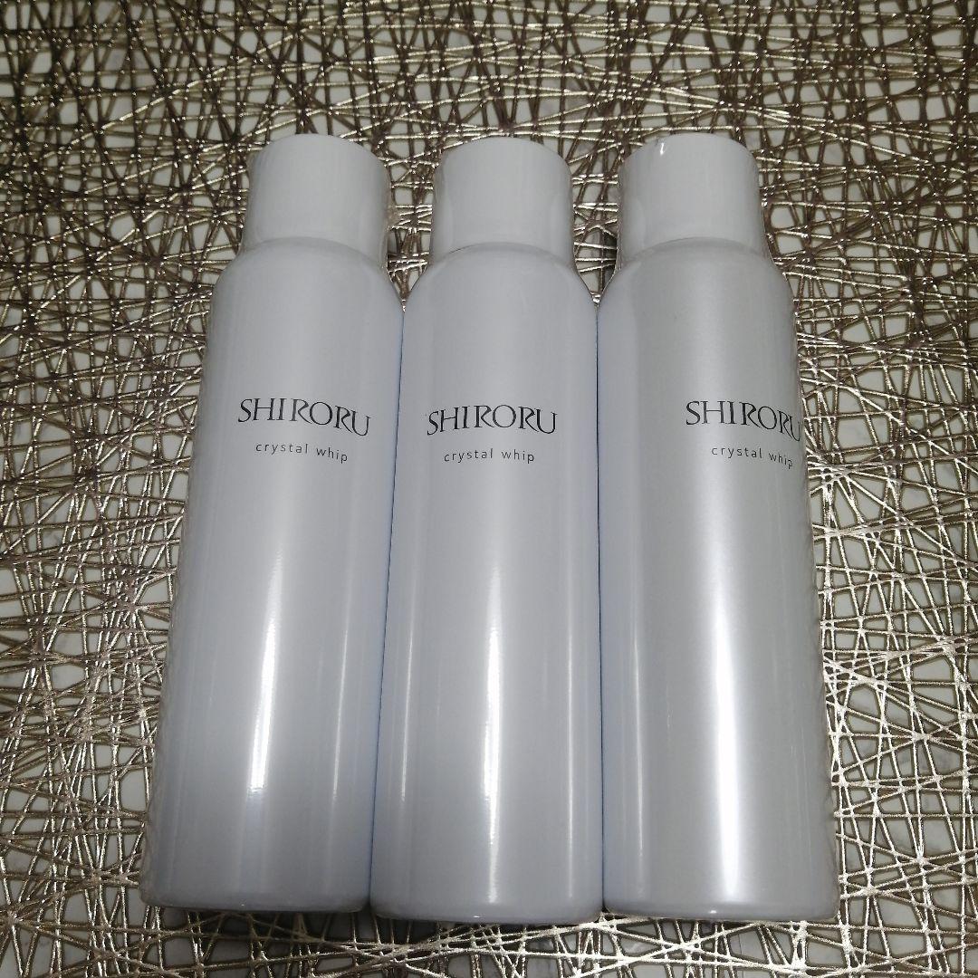 SALE/89%OFF】 新品 未開封 シロル SHIRORU クリスタルホイップ3本