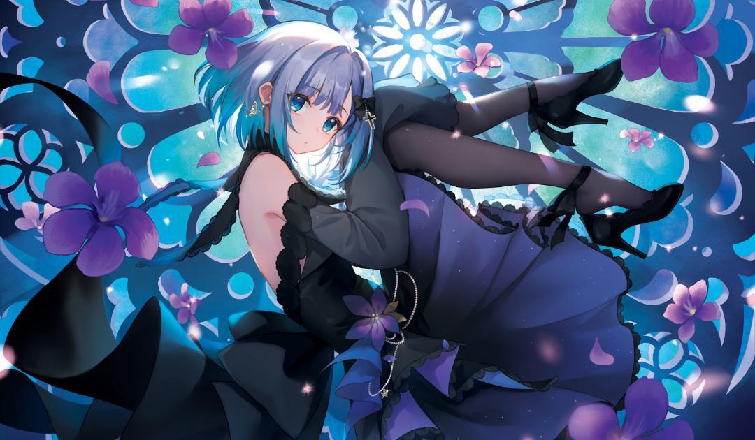 ぶいすぽ 花芽すみれ プレイマット デスクマット ラバーマット