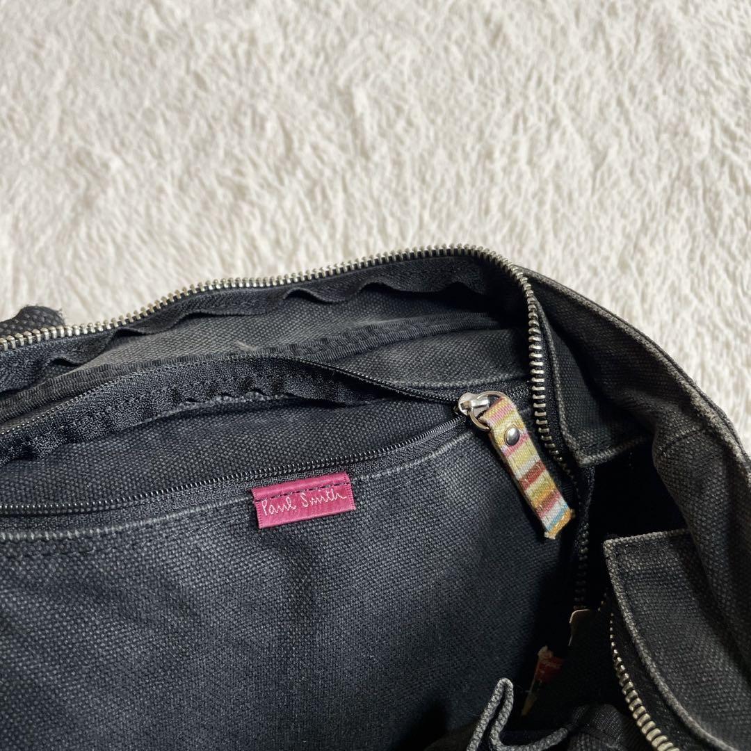 Paul Smith ポールスミス デニム調 マルチストライプ トート