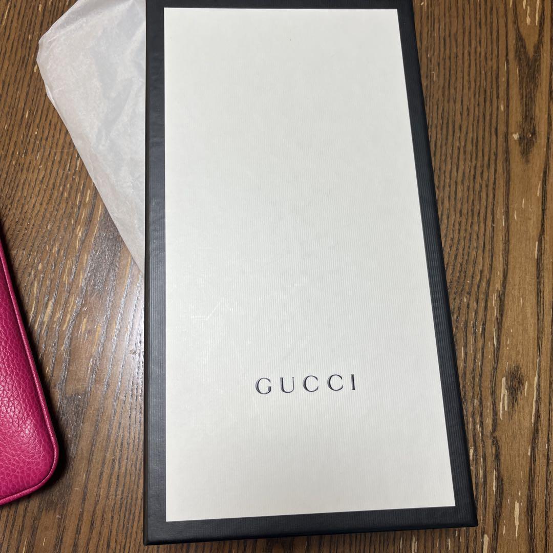 美品！GUCCI グッチ マルチポーチ スイングポーチ 長財布 - メルカリ