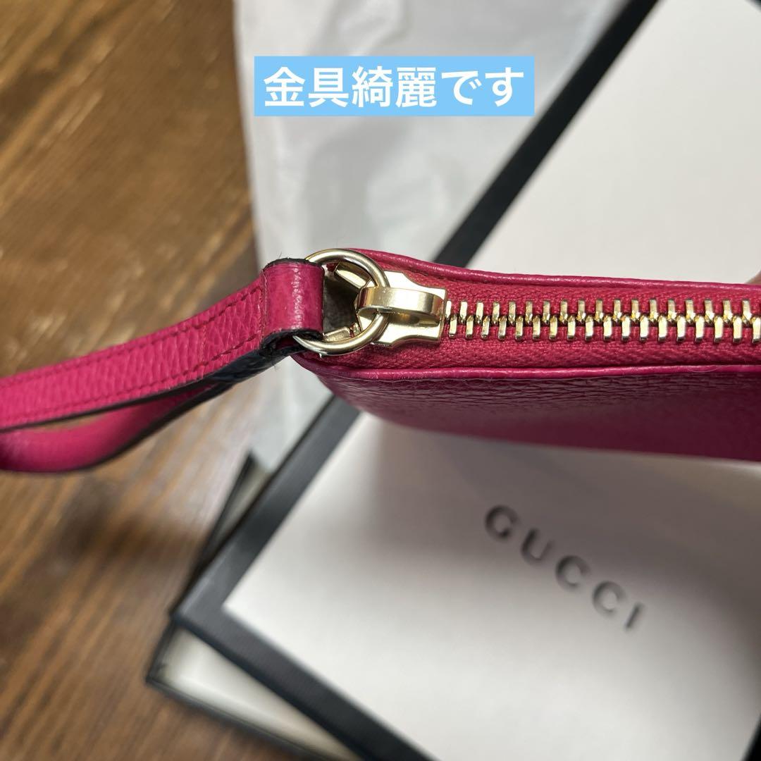 信頼 美品！GUCCI メルカリ - 長財布 スイングポーチ マルチポーチ グッチ バッグ
