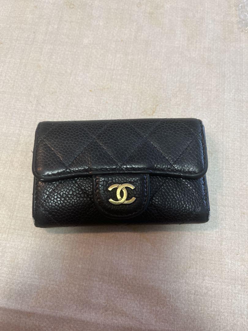 CHANEL ブラックレザー キーケース - メルカリ