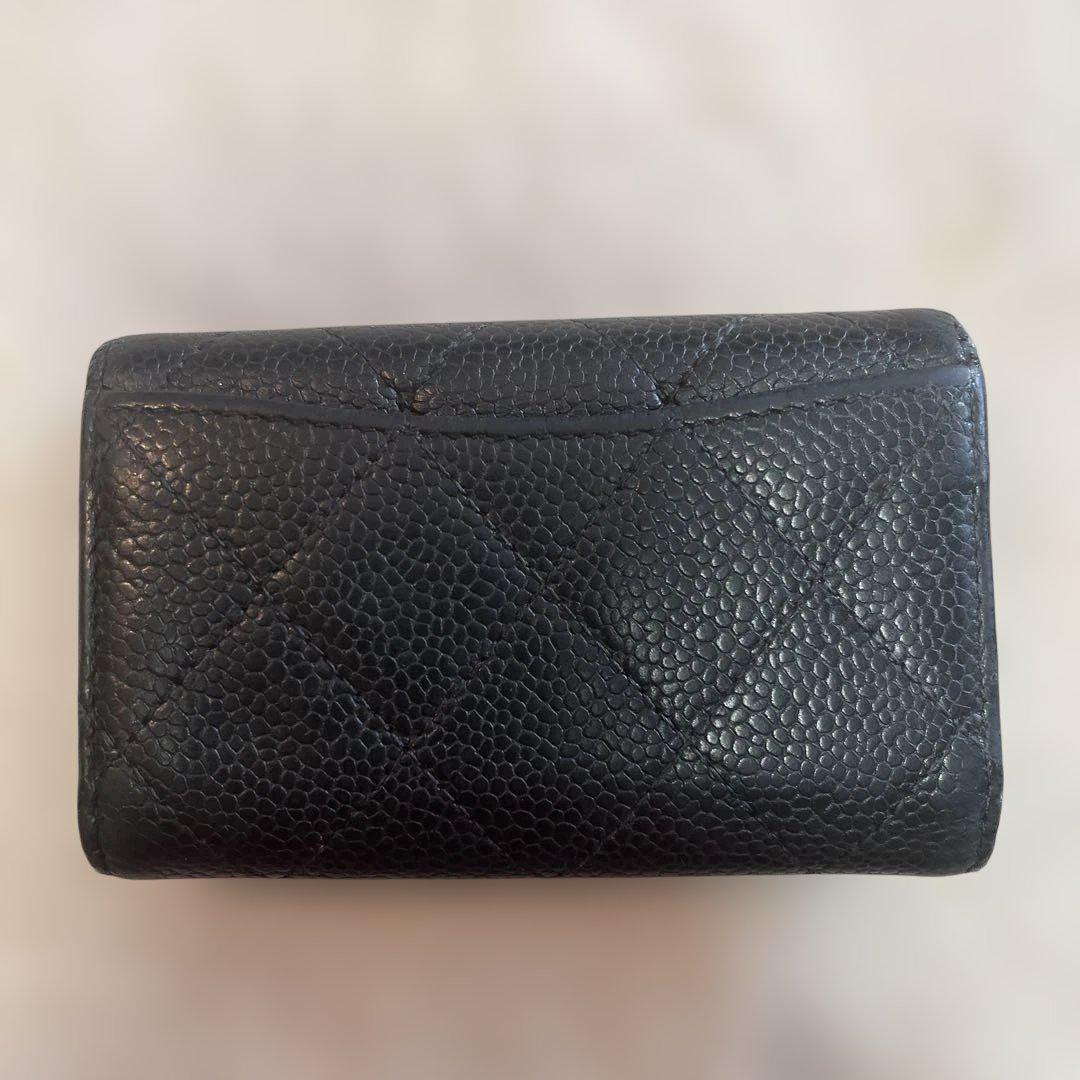 ニ*ン様 CHANEL ブラックレザー キーケース CHANEL シャネル ブラック レザー キーケース - メルカリ