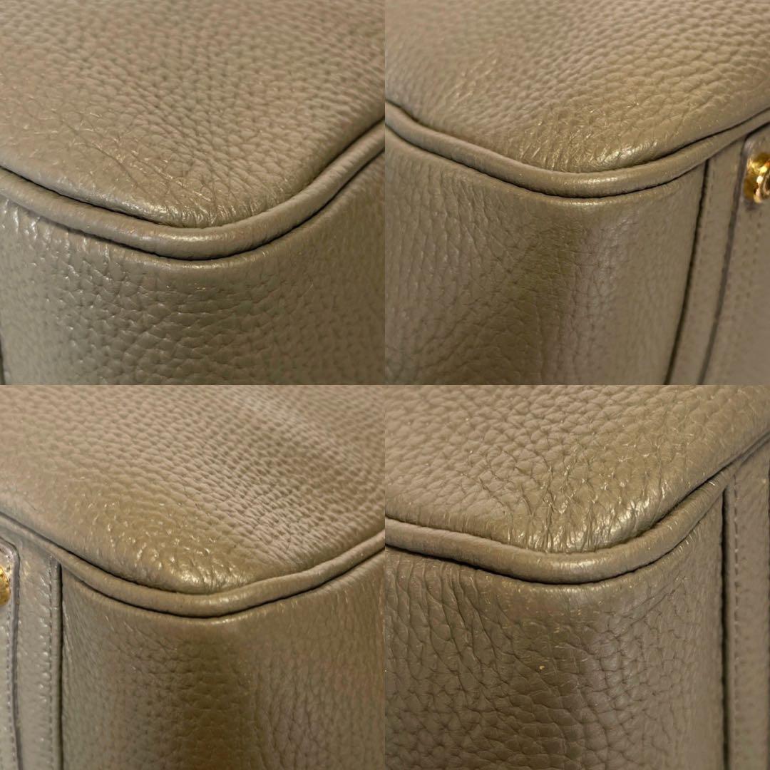 専用品A.D.M.J シュリンク型押し グレー ゴールド金具 トートバッグ 専用品A.D.M.J シュリンク型押し グレー ゴールド金具 トート