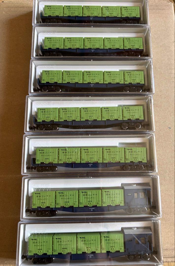 KATO コキ　8002 8003 コキ10000 コキフ 7両セット