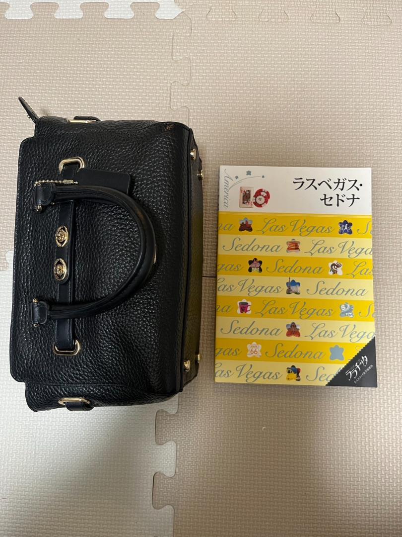送料無料 いつまで / ミニバッグ COACH 美品】コーチ レザー ブラック 革、黒 小物