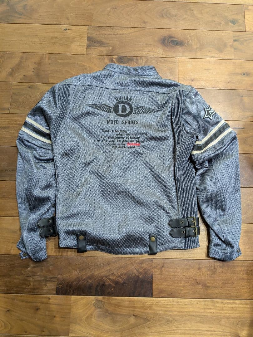 DUHAN'S T.Y.M. メッシュジャケット グレー