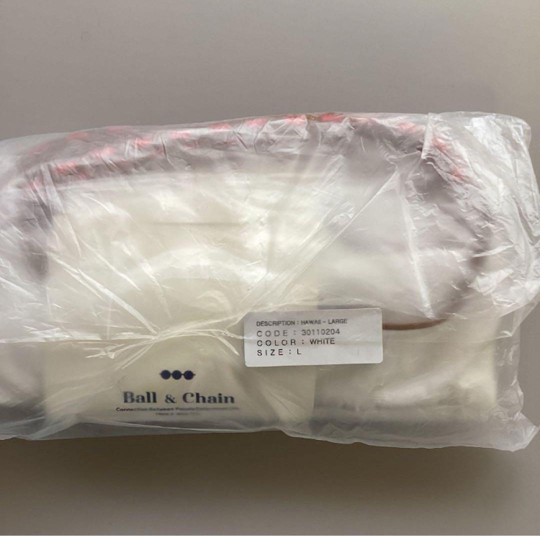 ball＆chain ボールアンドチェーン HAWAII ハワイ 白 Lサイズ