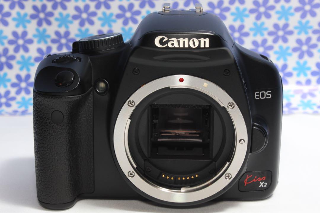 極美品❤️Canon kiss X2❤️高画質❤️簡単操作❤️初心者 極美品❤️Canon kiss X2❤️高画質❤️簡単操作❤️初心者