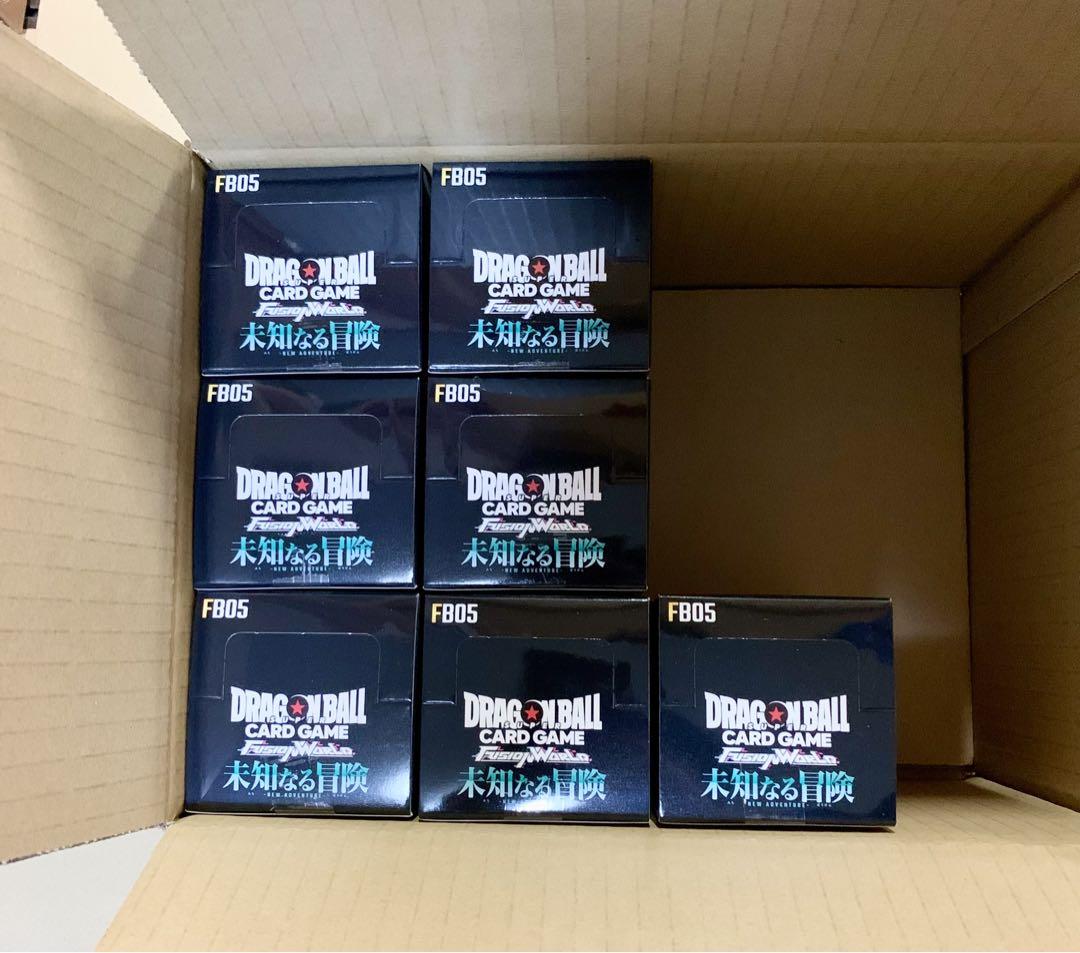 ドラゴンボールフュージョンワールド　未知なる冒険　未開封テープ付き7BOX
