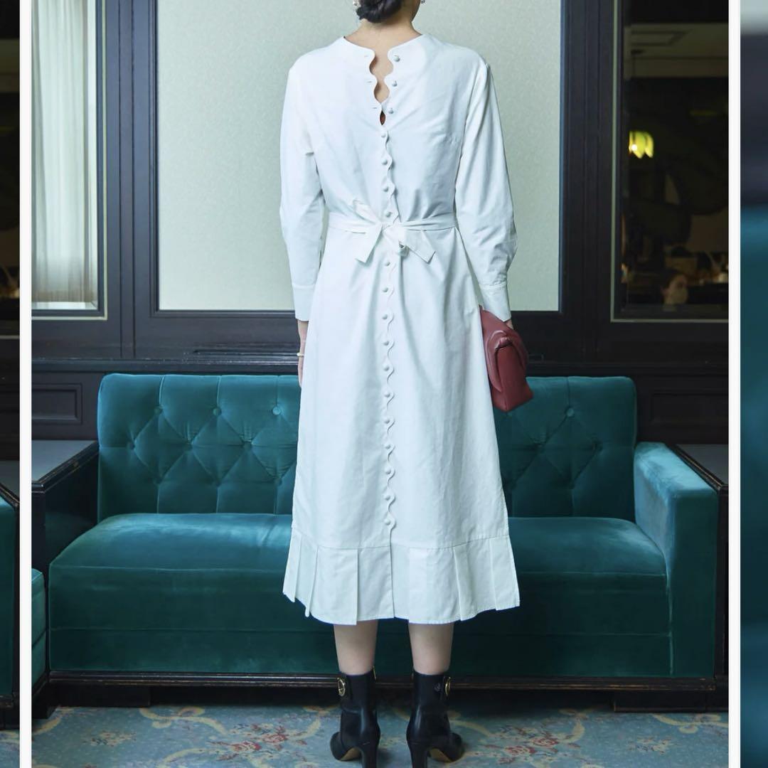 YOLK JAPAN アネモネ 2wayワンピース フリル裾 ヨルクジャパン