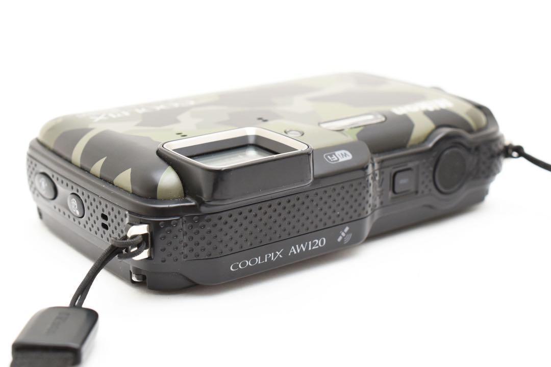 Nikon COOLPIX AW120 迷彩柄 希少】ニコン Nikon COOLPIX AW120 迷彩 Wi-Fi対応