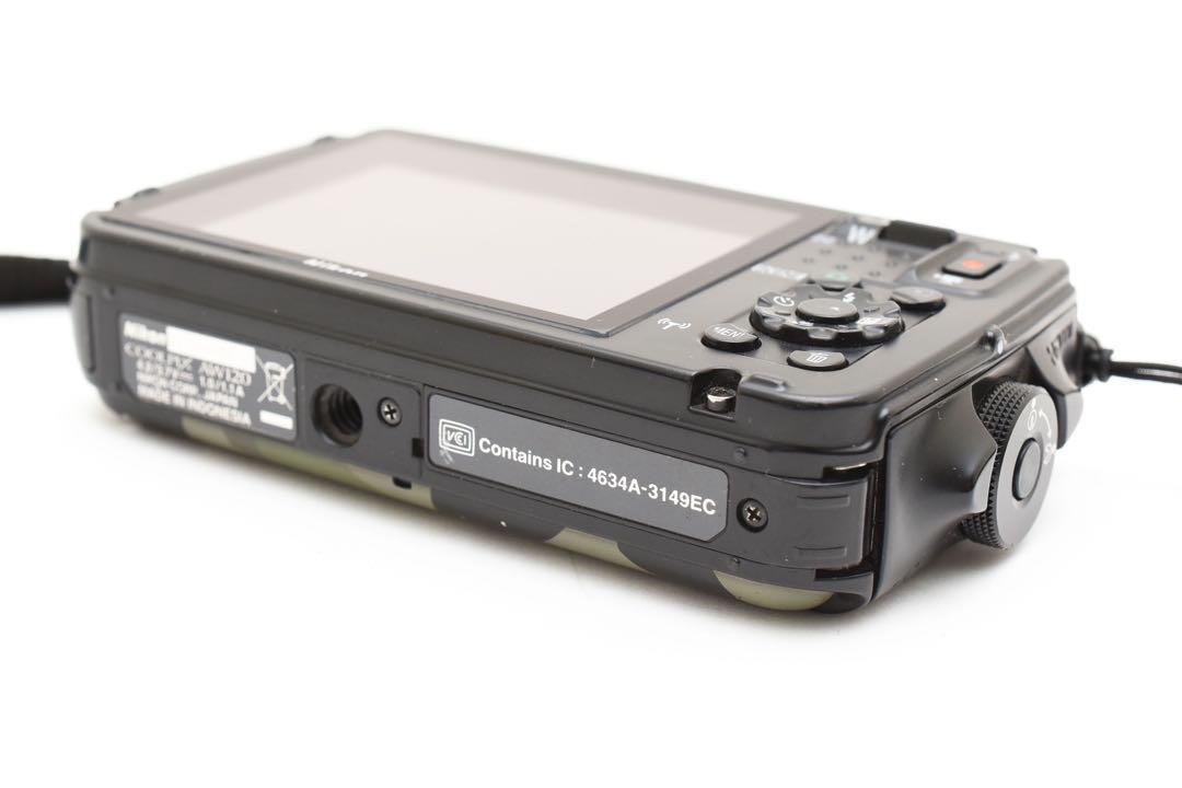 【希少】ニコン Nikon COOLPIX AW120 迷彩 Wi-Fi対応