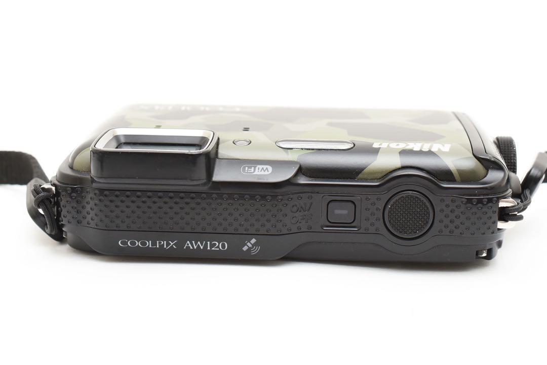 【希少】ニコン Nikon COOLPIX AW120 迷彩 Wi-Fi対応