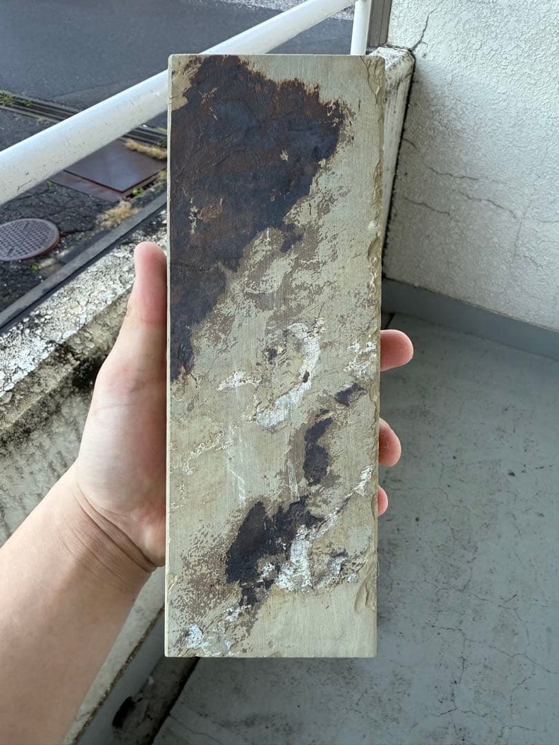 天然砥石 大平 戸前 浅黄 斑 無筋 HRDEVELOPMENT_JP