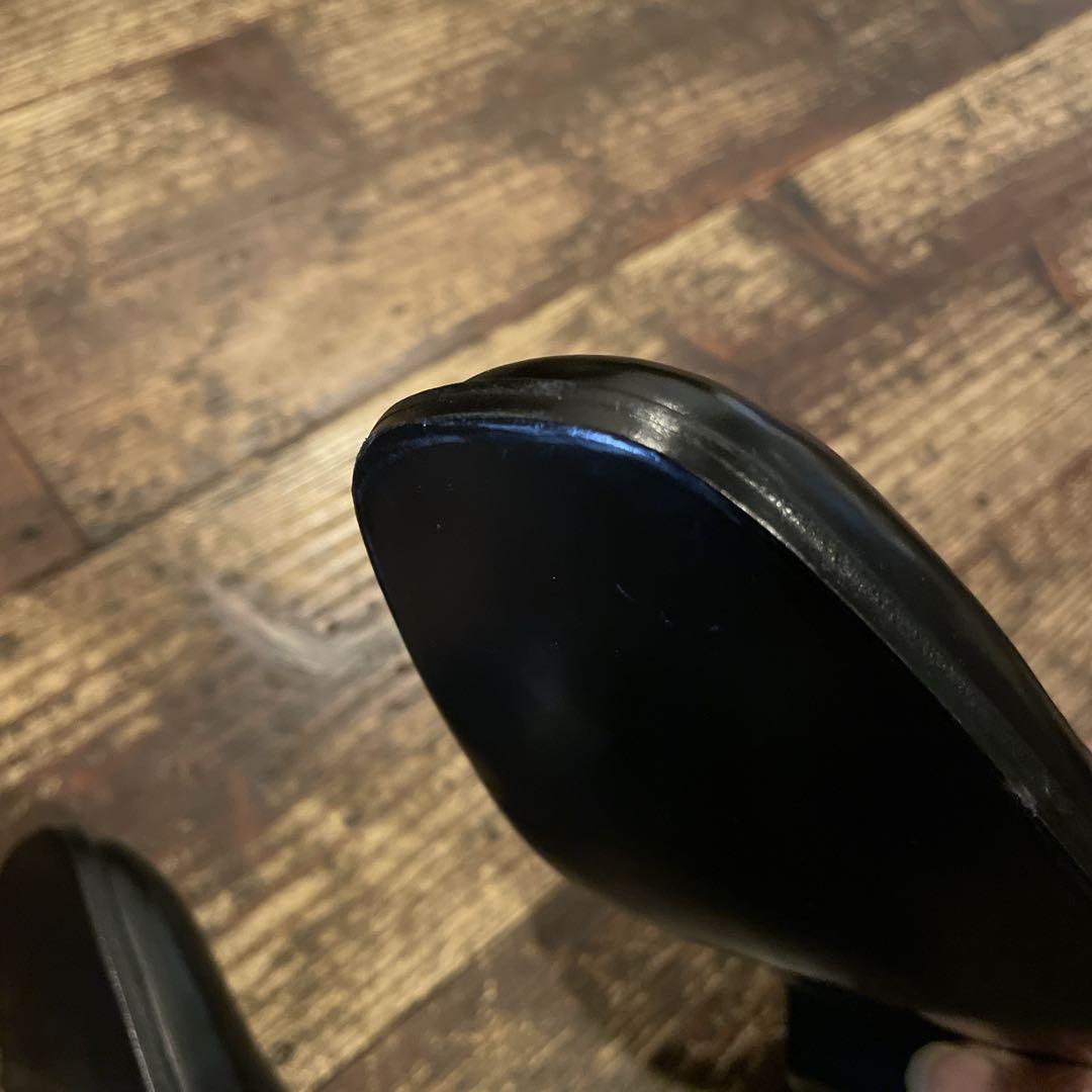 新品　サルヴァトーレフェラガモ　モンクストラップ　ローファー　レザー　26cm
