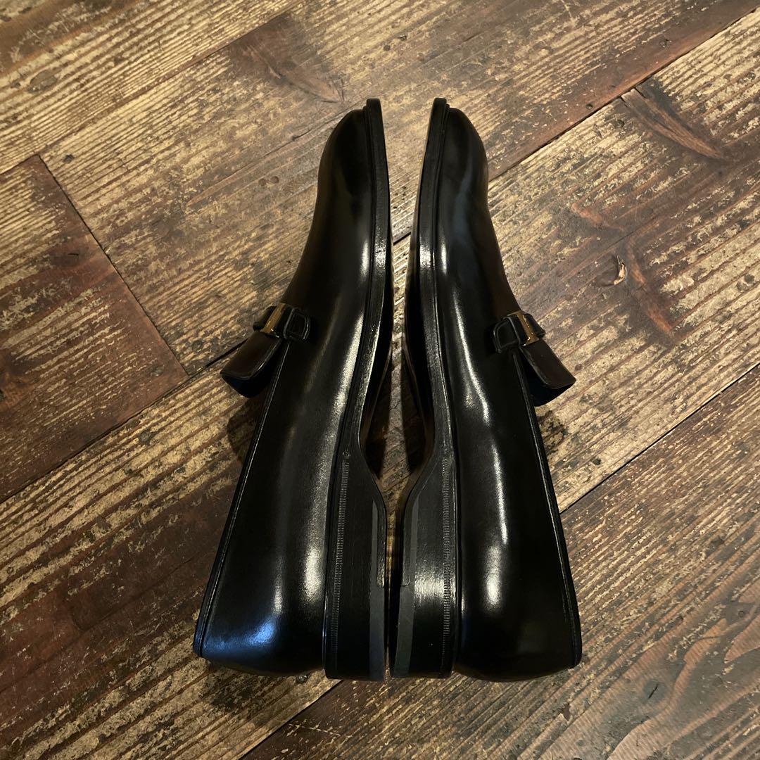 新品　サルヴァトーレフェラガモ　モンクストラップ　ローファー　レザー　26cm