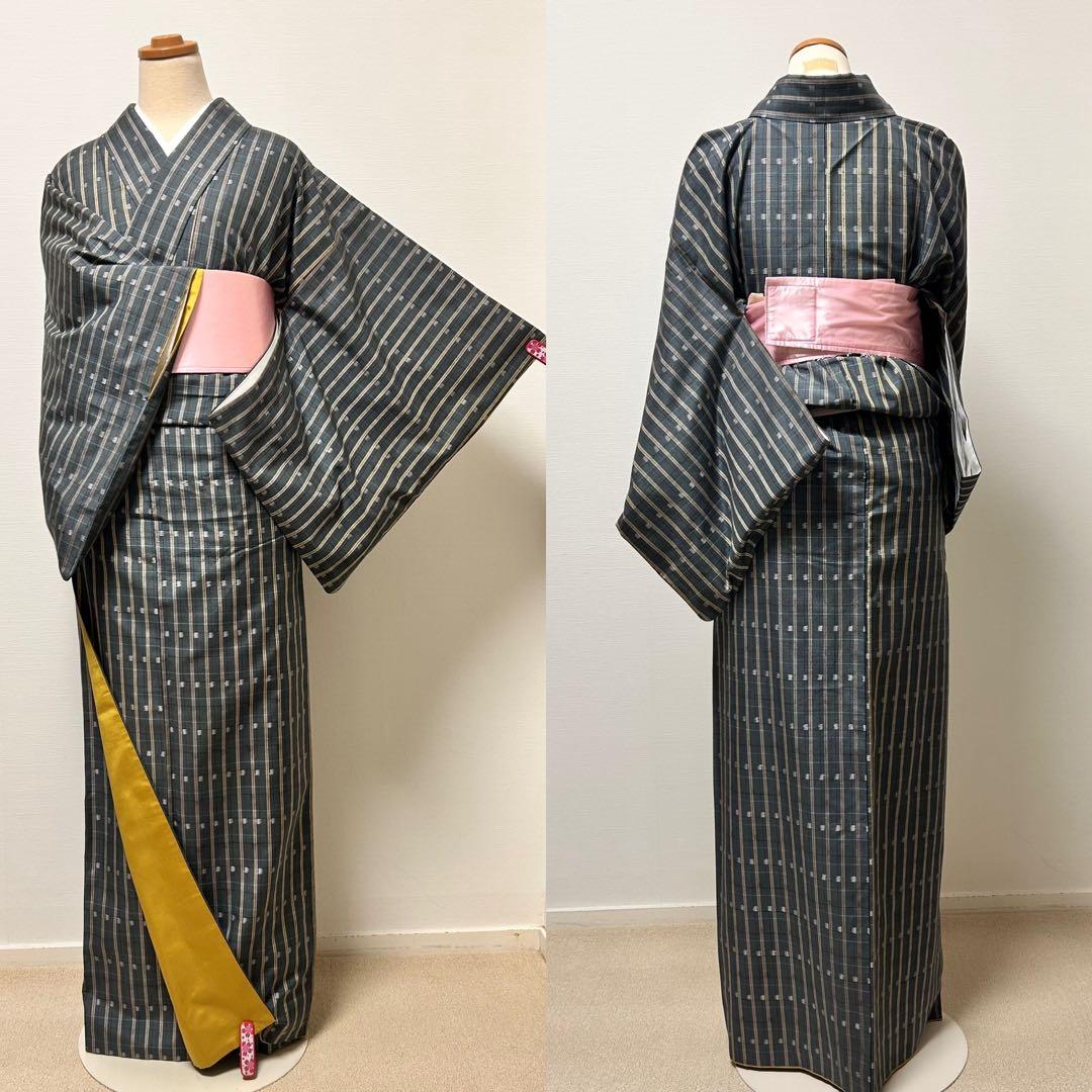 【袷】ますいわ屋 本場琉球絣 11083 【袷】ますいわ屋 本場琉球絣 11083