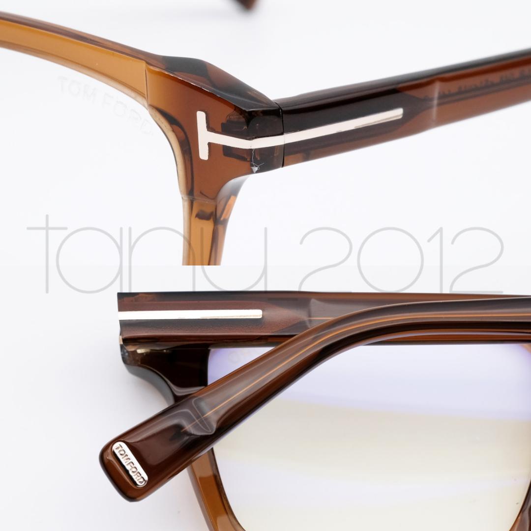 最安値挑戦 TOMFORD TF5661-B 048 クリアブラウン トムフォード EtbLh-m31628977146 定番100%新品