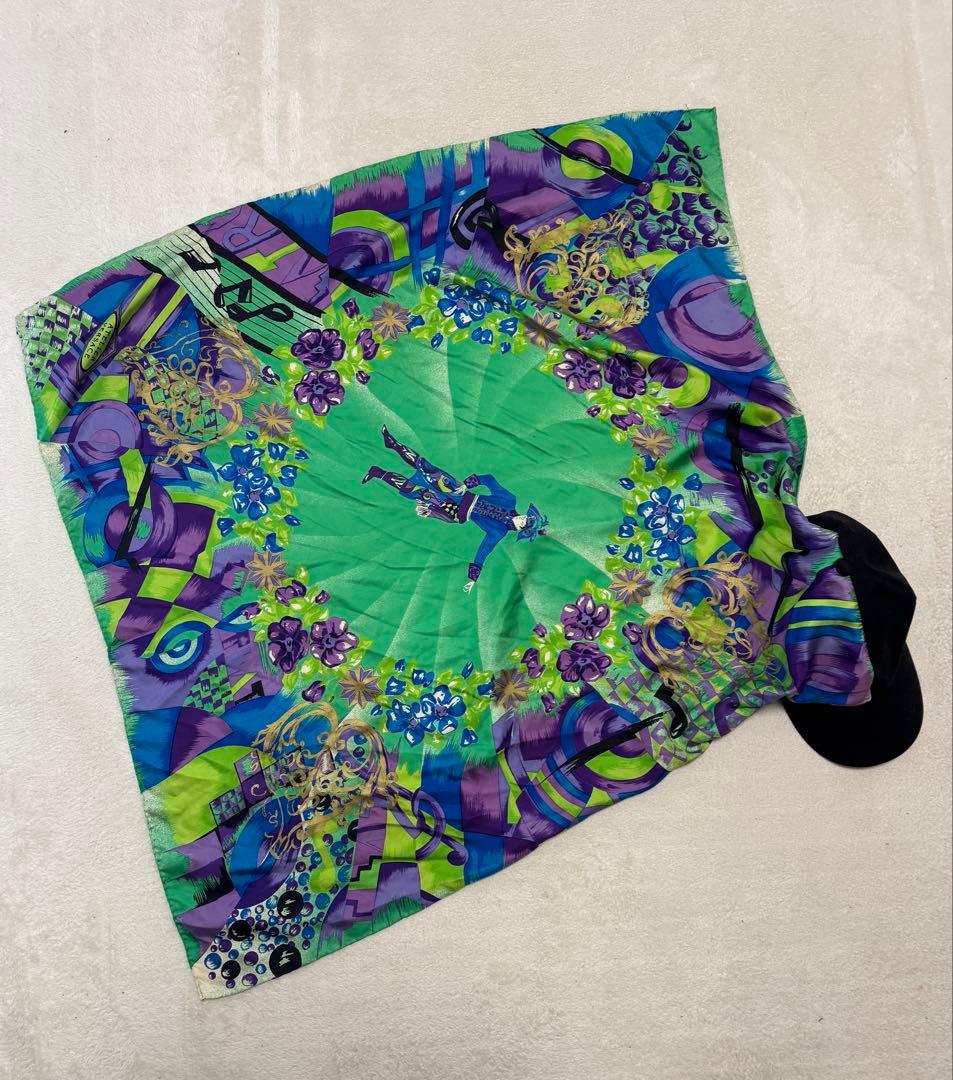 MARIOS マリオス スカーフ付きキャップ