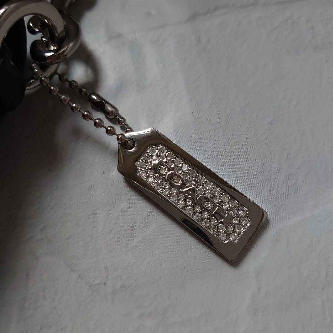 COACH ハンドバッグ 黒 チェーン 結婚式 バック パーティー