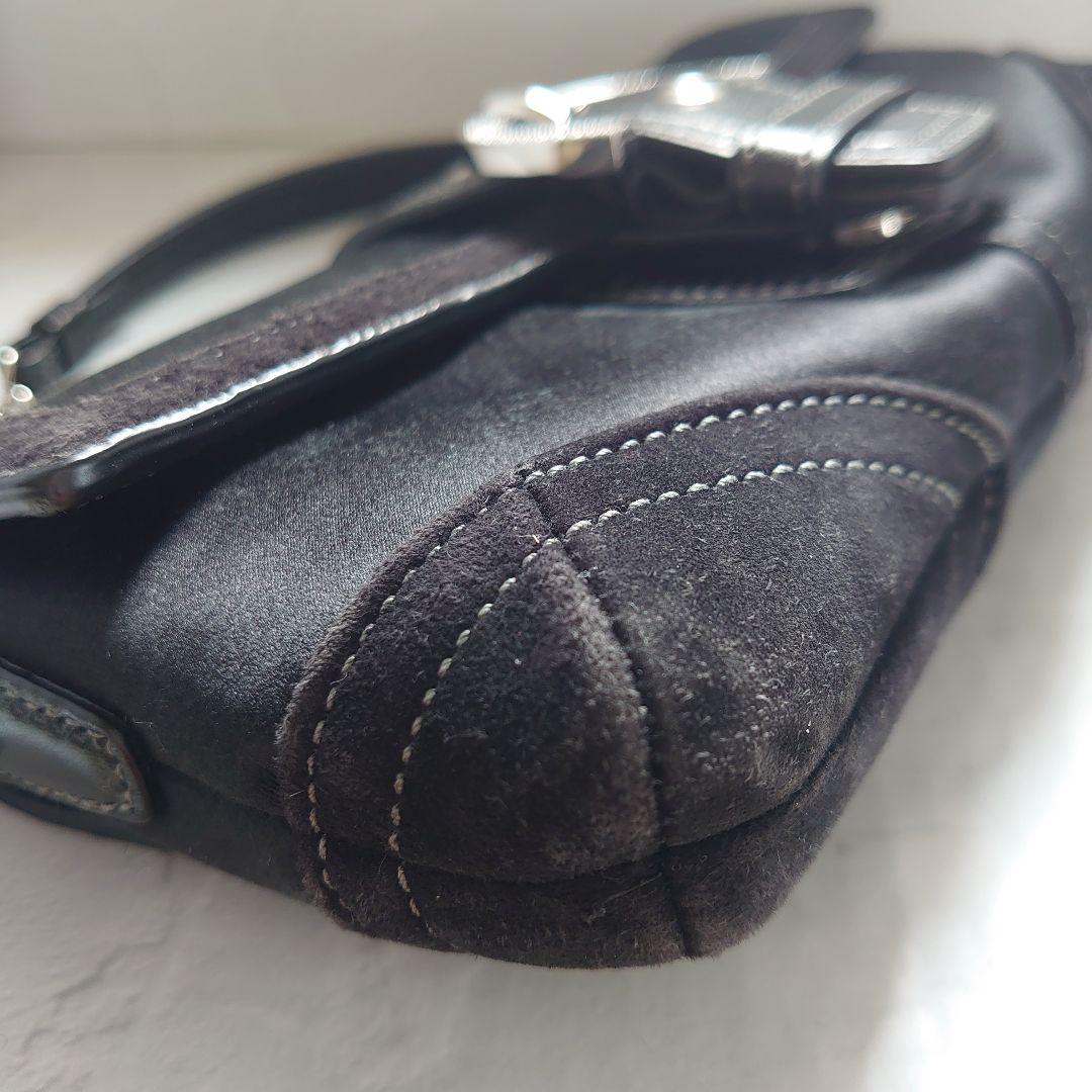 COACH ハンドバッグ 黒 チェーン 結婚式 バック パーティー