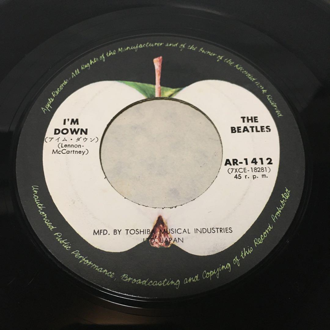 ビートルズ ヘルプ / アイム・ダウン OR-1412 The Beatles Help! / I'm Down 7
