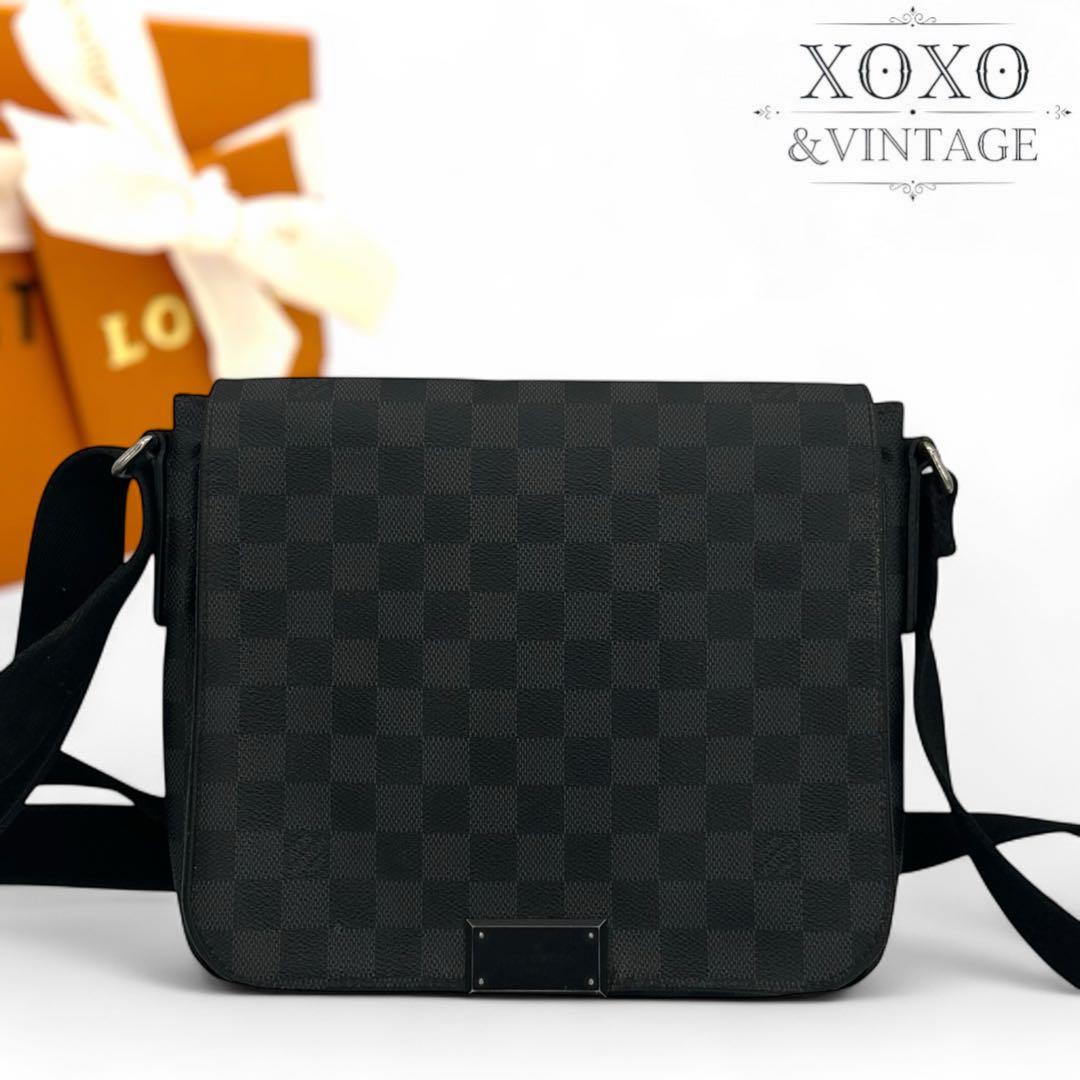 ルイヴィトン ディストリクト ダミエ グラフィット メッセンジャーLOUIS VUITTON