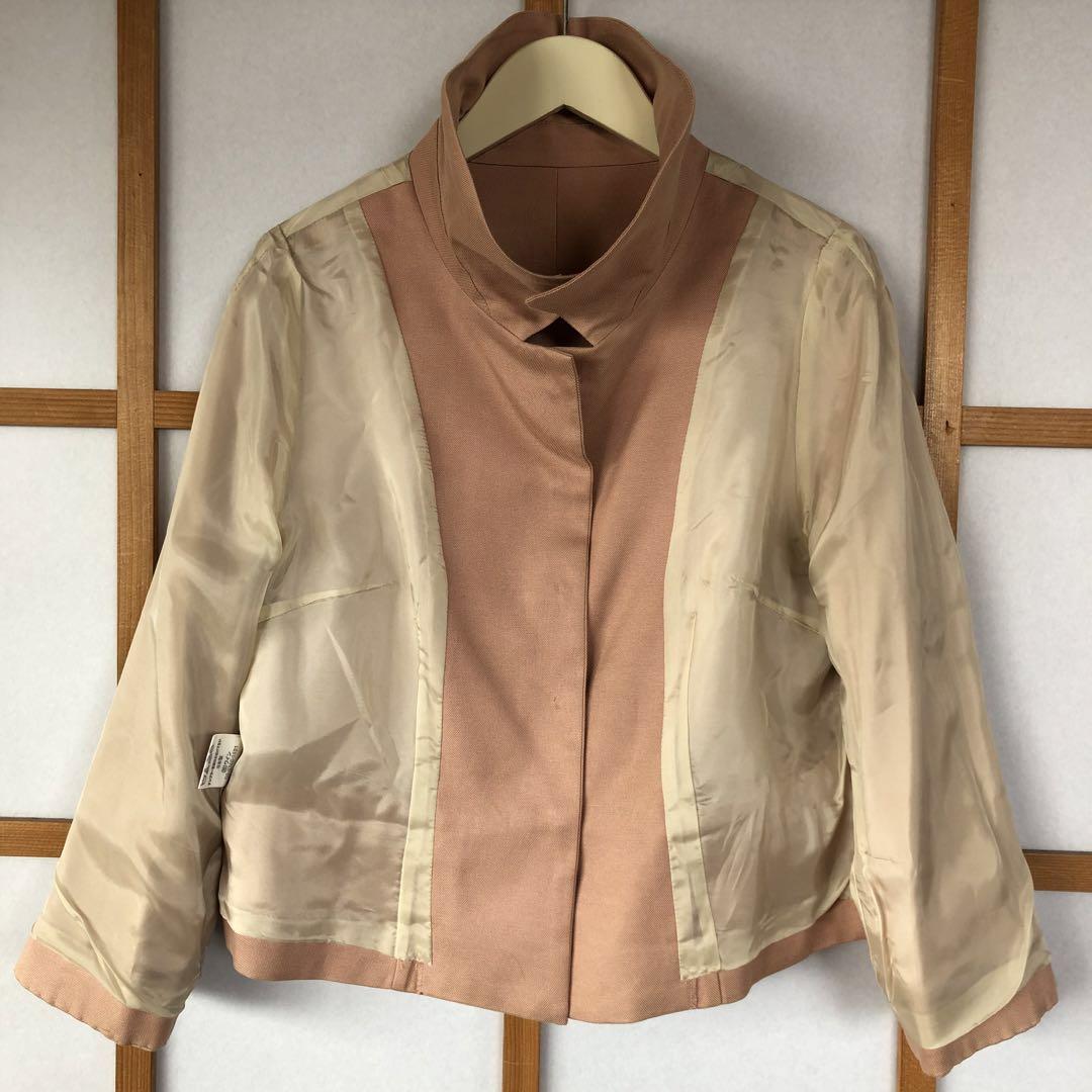 マチコジントロンドン レディース シルクウール ジャケット 花