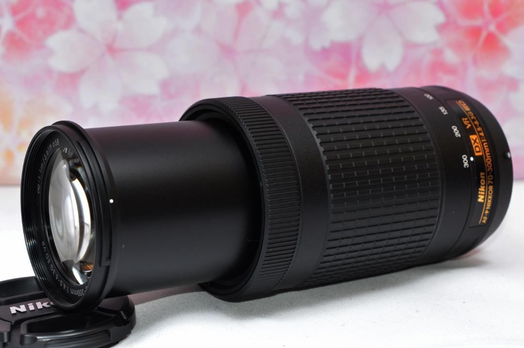 お見舞い Nikon Nikon Nikon 【美品】 70-300mm新型手振れ補正